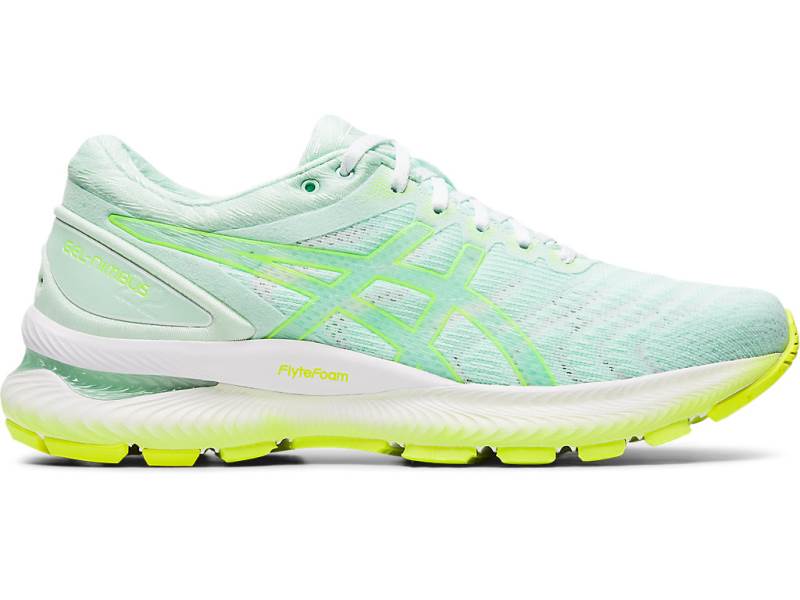 Sapatilhas Running Asics GEL-NIMBUS 22 Mulher Menta, 1210A349.932